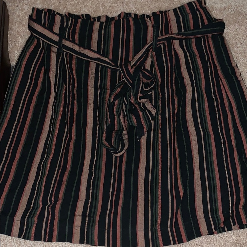 American Eagle striped skirt